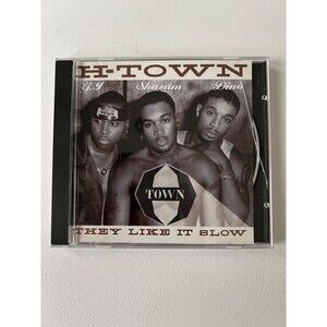 H-Town THey Like It Slow CD Single 1997 Relativity Records Play Tested